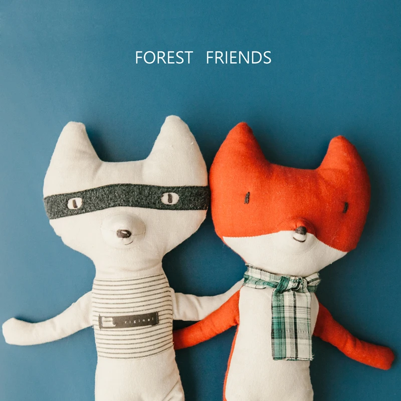 Хлопчатобумажная льняная набивная маска енота с глазами ручной работы мягкая