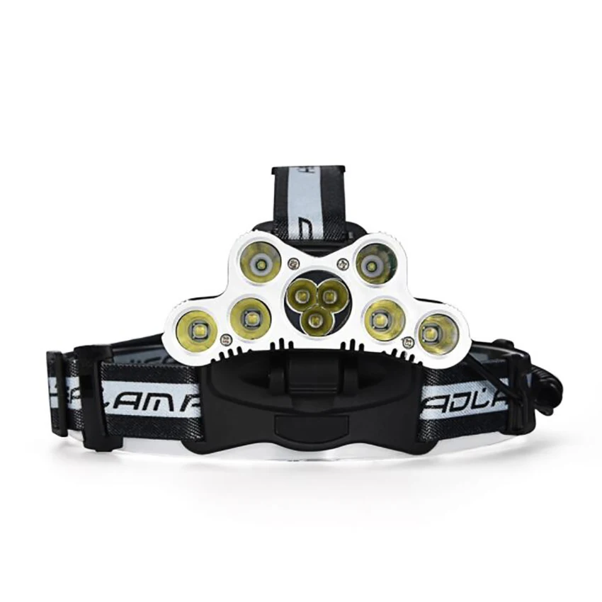 

Фонарь налобный светодиодный Ультраяркий с зарядкой от USB, светодиодов, 6 режимов