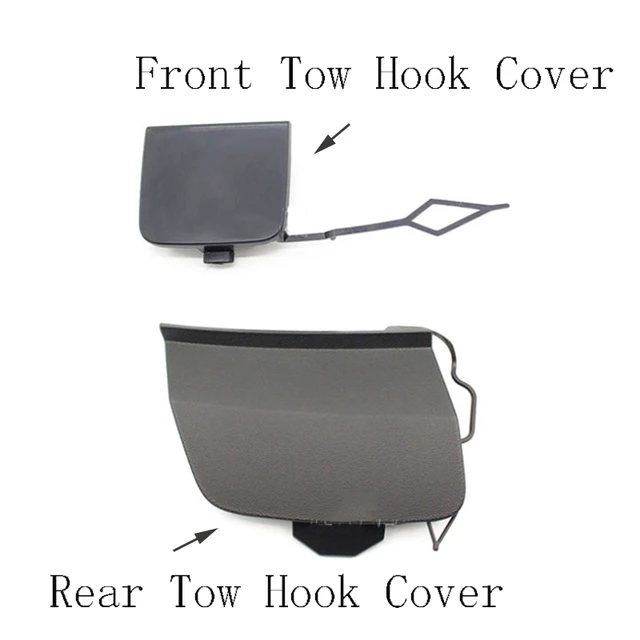 Auto Front Rear Bumper Towing Tow Hook Eye Cover Cap For Vw Jetta