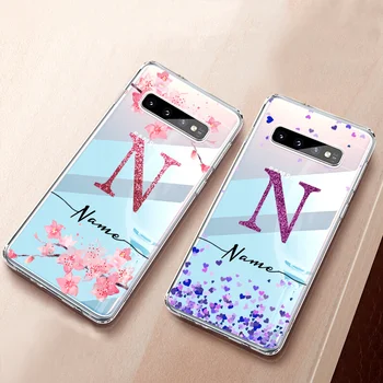 

Custom Design Name Case for Samsung Galaxy S20 S10 A50 A70 A51 A71 S10e S9 S8 A20 A20e A80 A40 A30 Ultra Note 10 9 8 Plus Cover