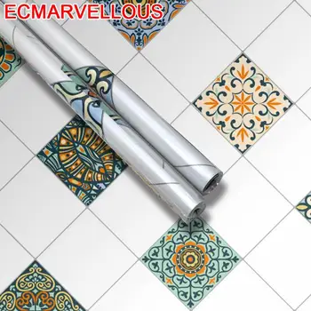 

Mural Adhesivo Oil-proof Pared Oil Proof Wall Paper Home Decor Tapiz Waterproof Papel De Parede Papier Peint Kitchen Wallpaper