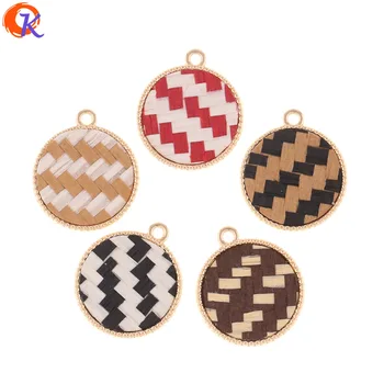 

Cordial Design 50Pcs 20*24MM Jewelry Making/Earring Accessories/Round Shape/Knit Effect/DIY Parts/Hand Made/Earring Findings