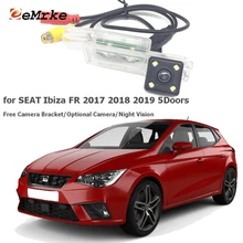 EEMRKE Multi-function CCD Car Reverse Camera for SEAT Ibiza FR 5D Backup Camera Night Vision Parking Rearview