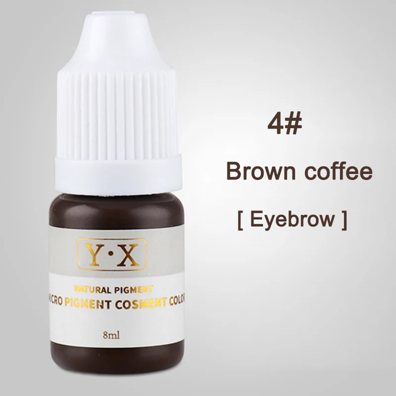 Hot Semi Permanent Makeup Eyebrow Ink Lips Eye Line Tattoo Color Microblading Pigment CNT 66 - Цвет: as picture