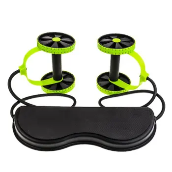 

Abdominal Wheel Home Abdominal Muscle Wheel Fitness Wheel Roller Mute Pull Rope Multi-function Slimming Abdominal Device