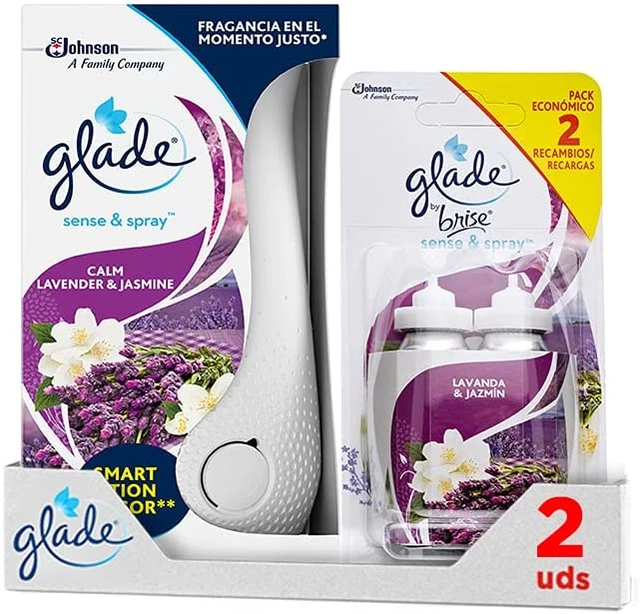 Glade®-Sense automatic home air freshener & Spray with motion Sensor,  lavender fragrance, diffuser Pack + 3 spare parts - AliExpress