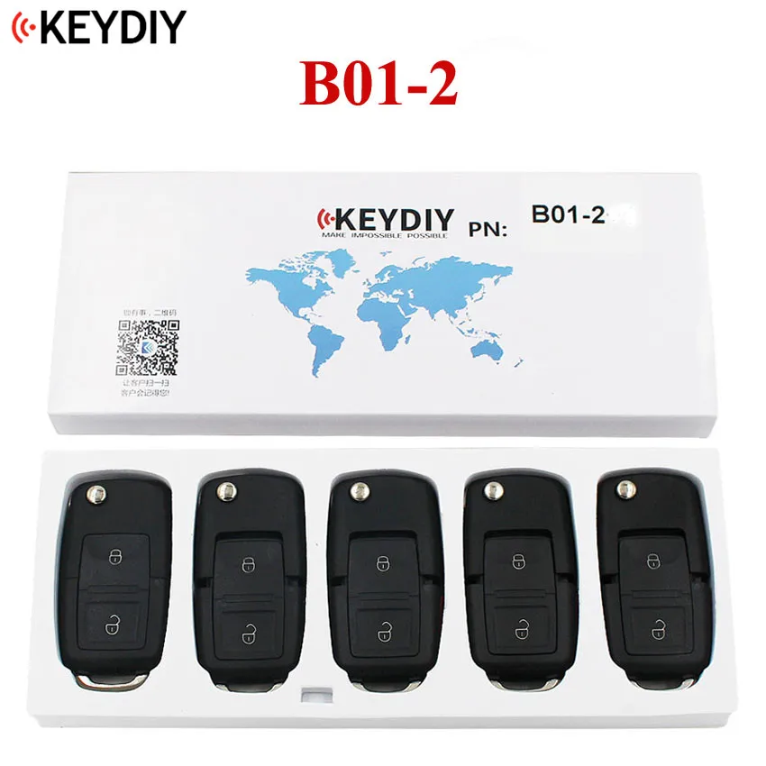 Универсальный пульт дистанционного управления KEYDIY 5 шт./лот Модель B Series для флэд