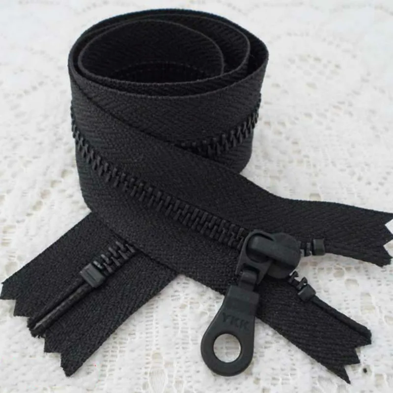 20 Pcs/lot Wholesale Ykk Metal Zipper Black Close End From 15 To 50cm
