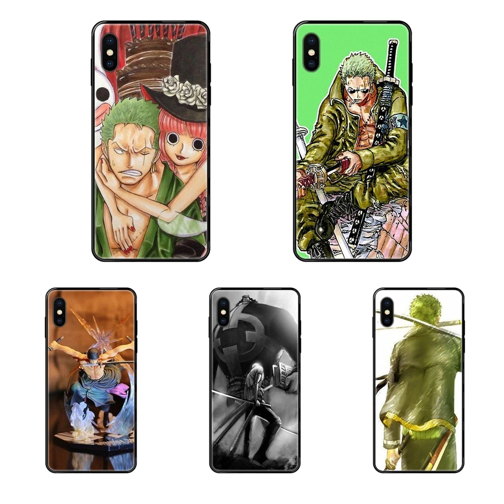 Colou черный мягкий персонализированный узор One Piece Roronoa Zoro дорогие друзья для Huawei