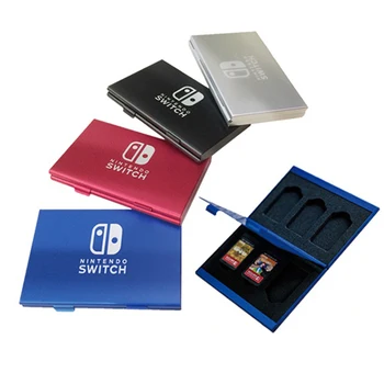 

6 in 1 Nintend Switch Game Card Pattern Case Nitendo Hard Protective Cover Storage Box for NintendoSwitch Nintendo Accessories