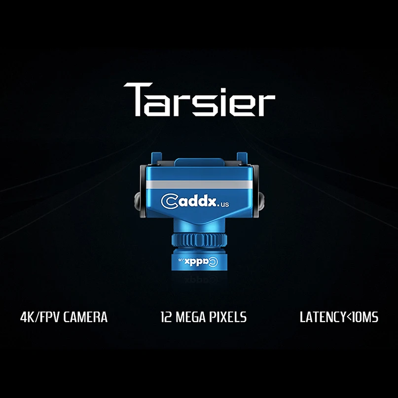 Caddx. us Tarsier 4K 30fps 1200TVL двойной объектив Супер WDR WiFi Мини FPV камера HD Запись DVR двойной аудио OSD для RC гоночный Дрон