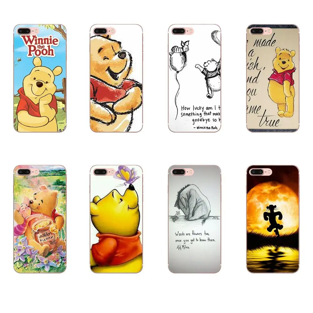 

New Personalized Print Mobile Phone Shell Winnie Pooh Lovely Quotes For Xiaomi Redmi Note 2 3 3S 4 4A 4X 5 5A 6 6A Pro Plus