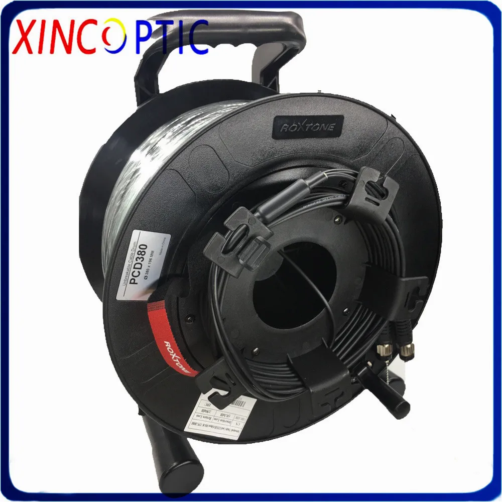 PCD380 Cable Drum for Military Cable Diameter 2mm 3mm 5mm 7mm Optic Fiber Plastic Drums Cable