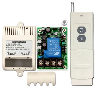 

Module 433Mhz Wireless RF Remote Control Switch AC 220V 1CH 30A Relay Receiver For Water Pump Light Smart Home