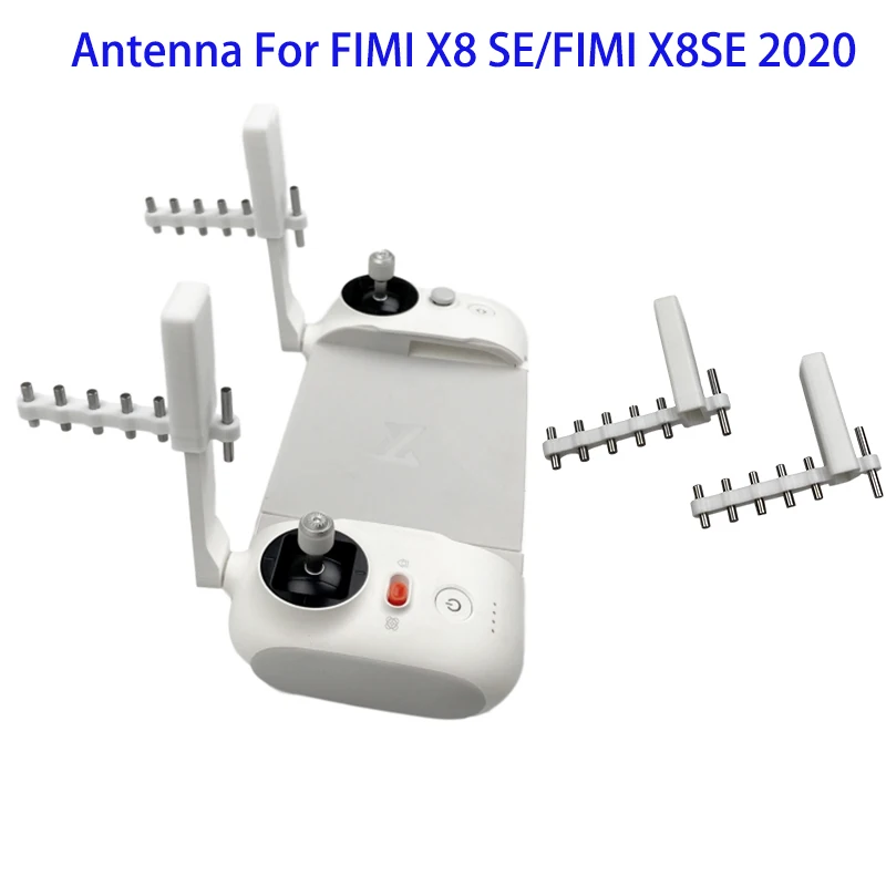 2 Pz/Set Drone Yagi-Uda Antenna Signal Booster Range Extender Per Fimi X8 Se/Fimi X8Se 2020 Drone Accessori