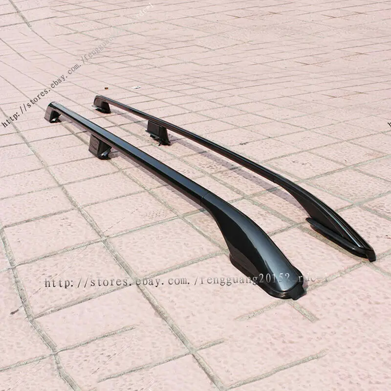 Подходит для Toyota Land cruiser LC100 1998-2007 заводской стиль Багажник на крыше автомобиля черные автомобильные аксессуары