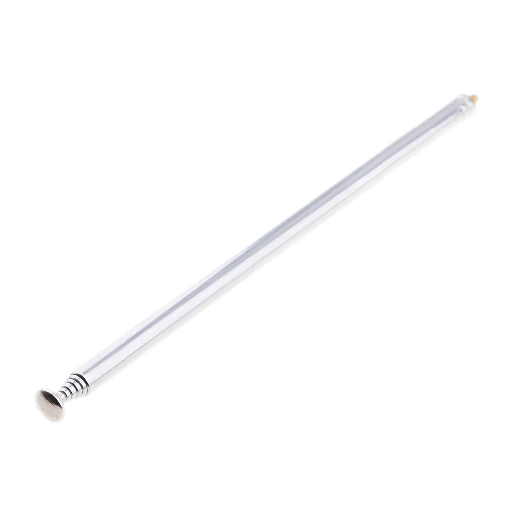 Alloy Telescopic Antennas M3 Male Connectors for Portable Radio TV
