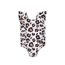 baby girl leopard swimsuit