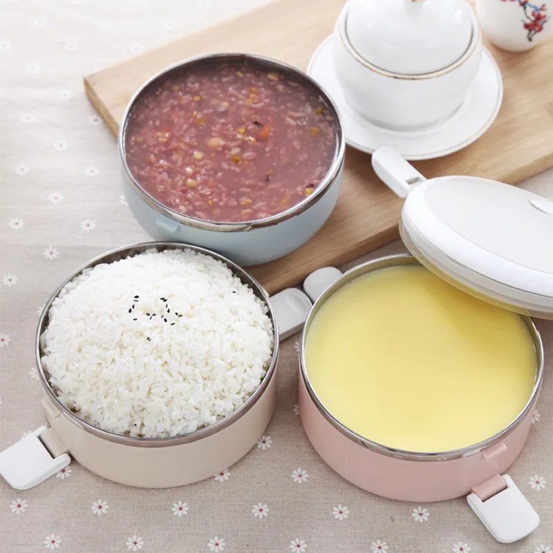 0,7/0.8л изолированный контейнер для ланча 3/4-Tier Портативный Bento box Штабелируемый контейнер для пикника контейнер для завтраков хранение еды с набор посуды сумка