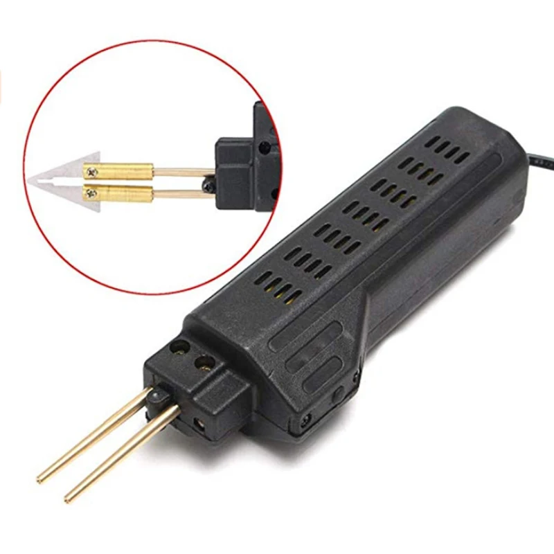 Car Bumper Repaire Machine Plastic Welding Machin Kit Welding Repairing Tool Hot Staplers 50W Soldering Iron Set Eu Plug
