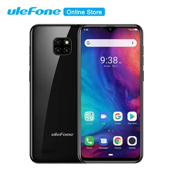 Ulefone Note 7P смартфон Android 9,0 четырехъядерный 3500 мАч 6,1 дюймов экран капли воды 3 ГБ+ 32 Гб мобильный телефон