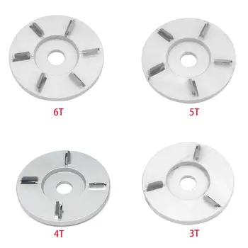 

90mm Diameter 16mm Bore Angle Grinder Plane Blade Attachment Rotary Planer Power Wood Carving Disc Tool Accessories