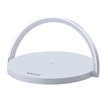 

Hot Sale 3 in 1 Wireless Charger Quick Charging Night Light Cell Phone Holder with Type C Interface