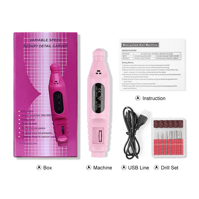 Pink USB PLUG