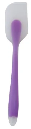 Инструменты для выпечки Шпатель для торта силиконовая лопаточка шпатель для теста кухонная лопатка крем миксер совок для мороженного крем-скраб - Цвет: Фиолетовый