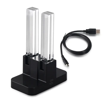 

4-In-1 LED USB Charge Station Dock Stand For Nintendo Switch Joy-Con Controller