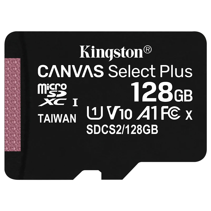 128GB Kingston Micro SD карта памяти для телефона SDCS2 флэш- накопитель Micro SD 64 Гб 128 ГБ 32 ГБ 100 МБ/с./с скорость microSD TF карты памяти новые sd card - Емкость: 128GB