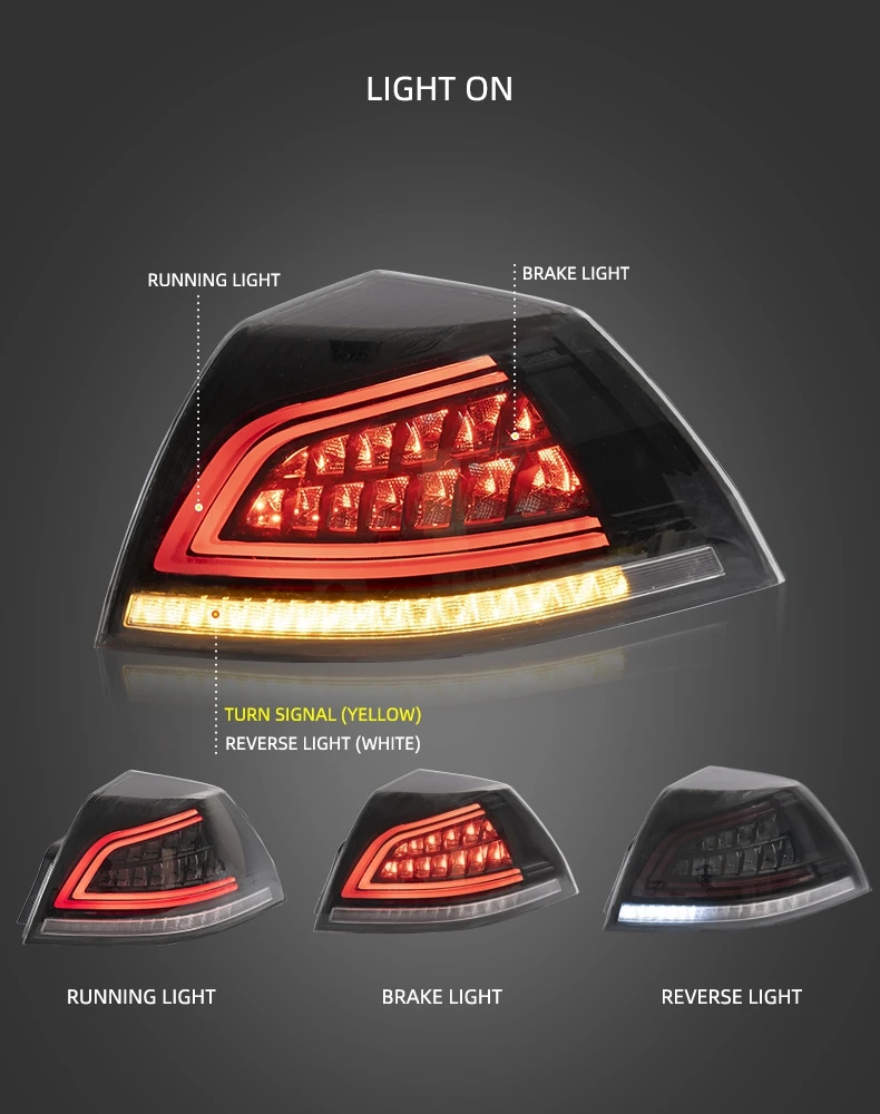 VLAND фабрики высокого качества для Holden VE 2006 2007 2008 2009 2010 2011 2012 2013 задний фонарь с Перемещение сигнал+ светодиодный дневные ходовые огни