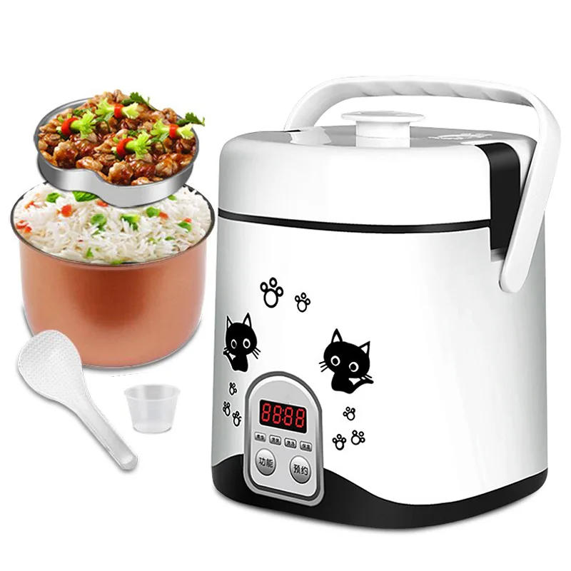 

1.2L Smart Rice Cooker Small Household 1-2 People Multi-functional Students Small Rice Cooker Mini Gift Small Home Appliance