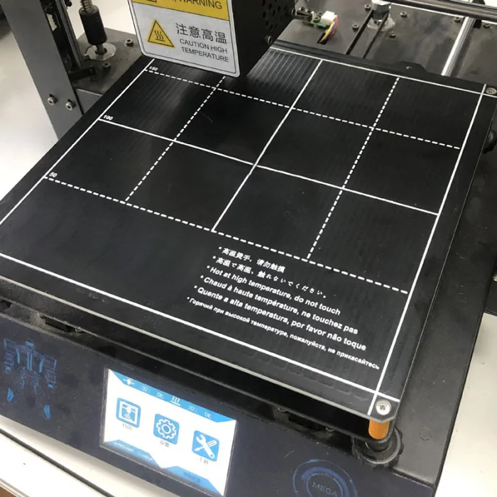 3D-принтер Магнитная кровать с подогревом теплопроводность 24 в части 3d принтера для Prusa i3 Anet WIF66