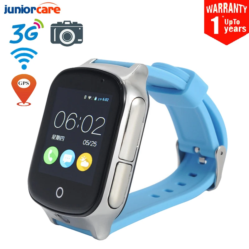 Смарт-часы 3G для детей и пожилых людей GPS Wi-Fi SOS LBS A19 GPS-часы камера поиск экстренный