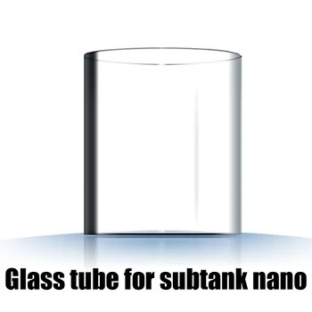 

2pcs Replacement Pyrex Glass Tube For Subtank Nano Atomizer Tank Clear Glass Tube