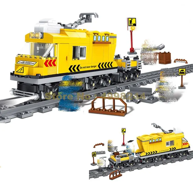 

ql0306 322pcs city railway train gallop building blocks Bricks Toy