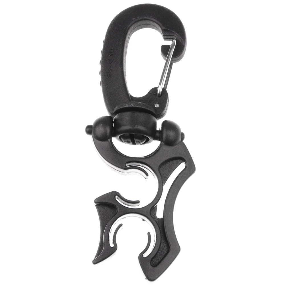Lightweight Scuba Diving Regulator and Console Accessories Double Hose Holder with Clip Buckle 3.9inch x 1.4inch | Спорт и