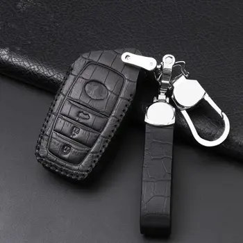 

Genuine Leather Key Case Cover Shell For Toyota CHR Auris Corolla Camry Prado Fortuner RAV4 Avensis Verso Yaris Aygo Scion TC
