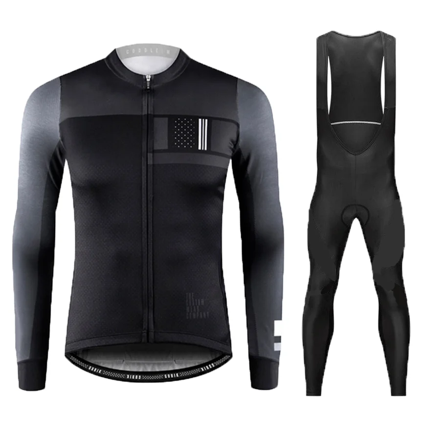 Long sleeve suit Pro Team, одежда для велоспорта, с длинным рукавом, осенняя, тонкая, мужская, для велоспорта, Джерси, MTB, велосипед, Ropa Ciclismo, велосипедная спортивная одежда - Цвет: Long sleeve suit