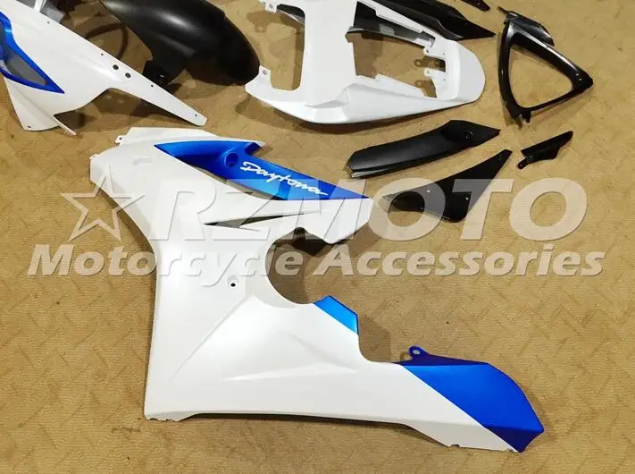 Инжектор ABS мотоцикл обтекатели комплект подходит для Triumph Daytona 675R 675 2006 2007 2008 06 07 08 холодный синий белый матовый