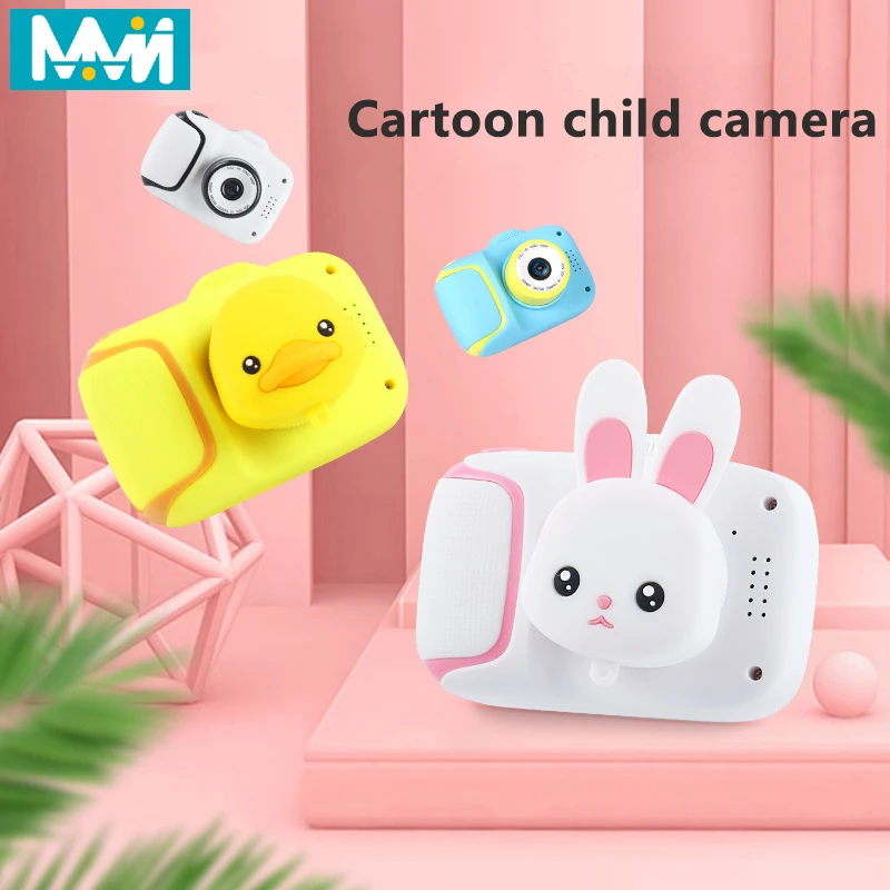 MMN Children's Camera HD Video Kids Toy kids Cartoon Outdoor Photography Lens protect With 8G 16G 32G Memory Card | Электроника