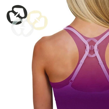 

8 Bra Strap Concealer Clips Solution Perfect Lift Max Cleavage Control Racerback