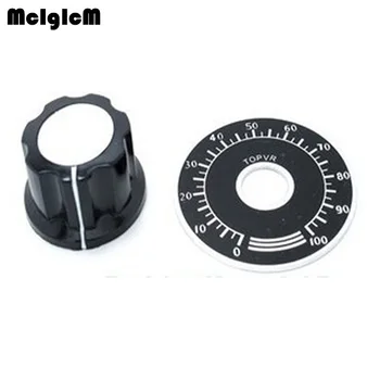 

1 sets A03 dial knob + MF-A03 bakelite knob with scale plate / sheet scale digital potentiometer