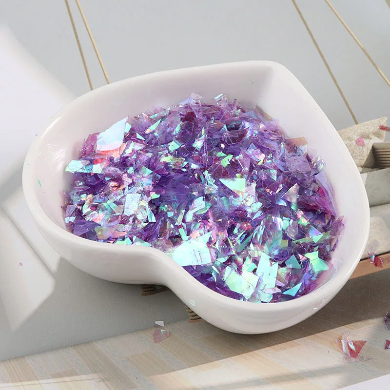 LC/кондитерские бумажные осколки/20 грамм блестки ПВХ плоские для DIY Изготовление карточек цветная коллекция