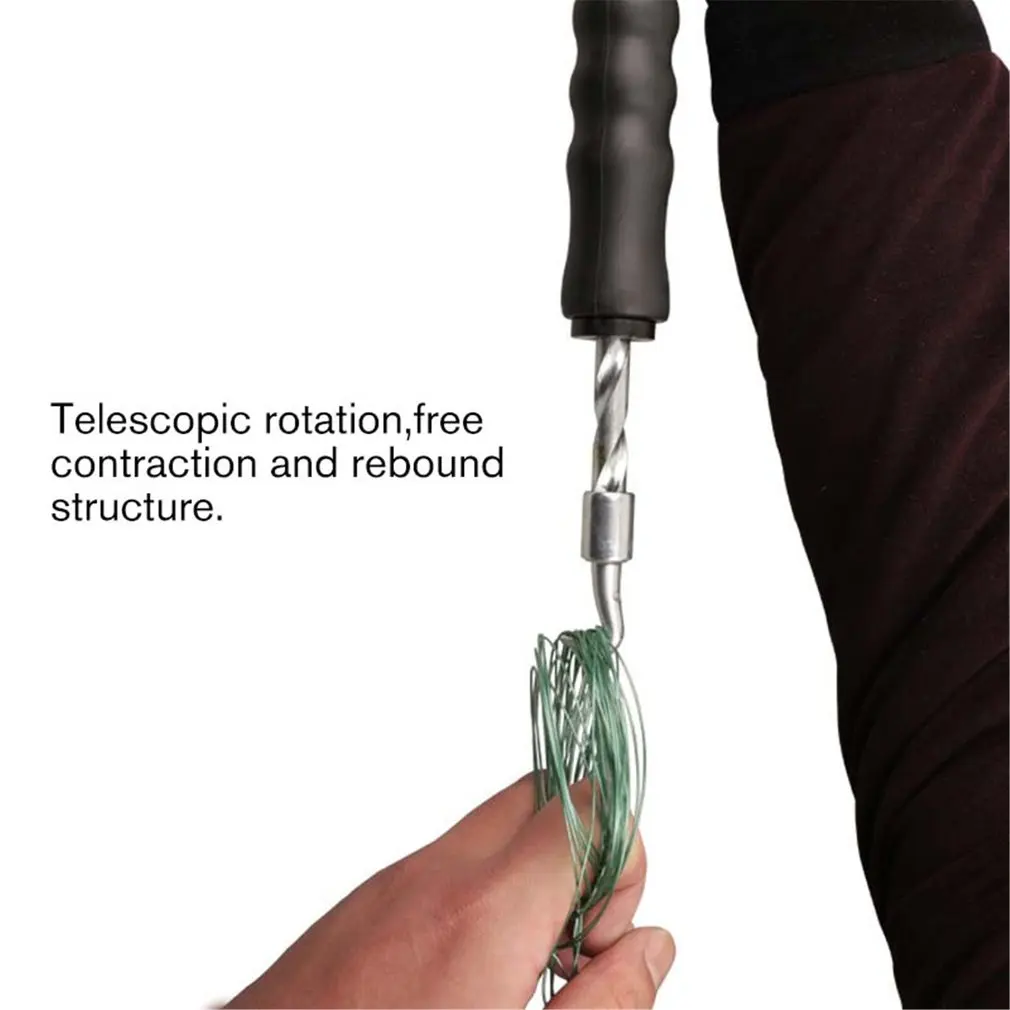 Semi-automatic Steel Bar Tying Hook Rebar Tier Construction Site Winding Tool Wire Knoting Pliers Steel Wire Tring Tool