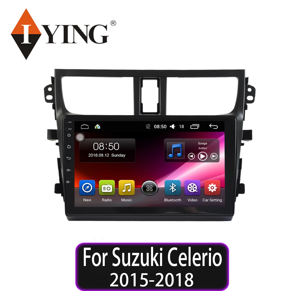 DATONG 9 &quotАвтомобильный Радио мультимедийный плеер GPS Android для Suzuki Celerio 2015 2016 2017 2018 4G