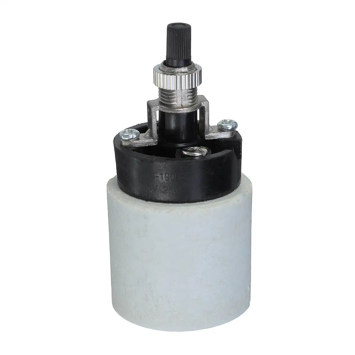 E26 660w Porcelain Ceramic Rotary Light Socket Bulb Adapter With