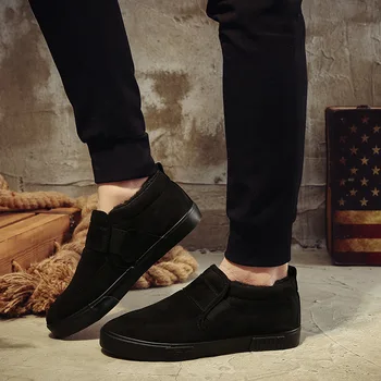 

2019 New Arrival Fashion Winter Men's Boots Wear Resistant Handmade Ankle Boots Warm Working Boot Zipper Men Casual Shoes785