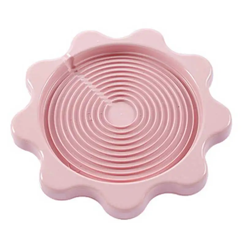 Nordic pink Термос коврик Food-grade1pc пластиковый термос изоляционная прокладка нагревательный чайник лоток бытовой Kithcen инструмент коврик для чайников - Цвет: Nordic pink